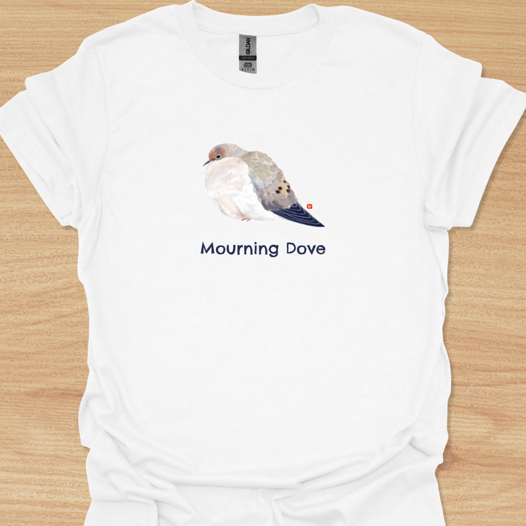 Unisex Mourning Dove Sumi-e T-Shirt