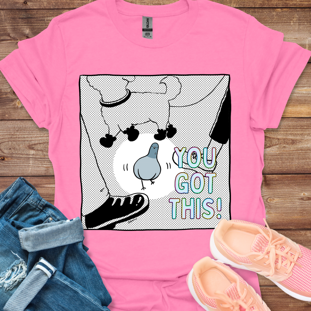 You Got This! Pigeon T-shirt