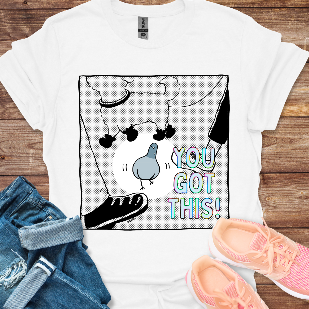 You Got This! Pigeon T-shirt