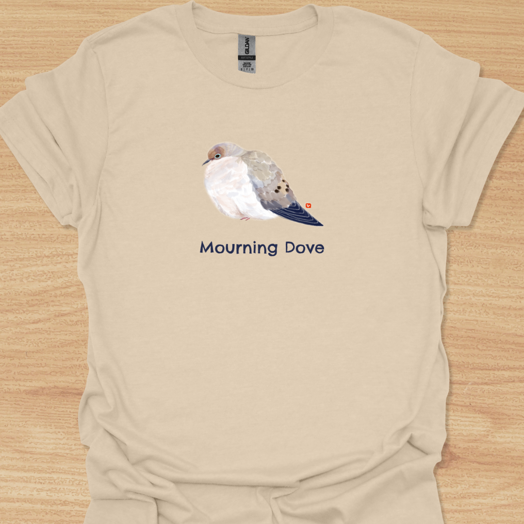 Unisex Mourning Dove Sumi-e T-Shirt