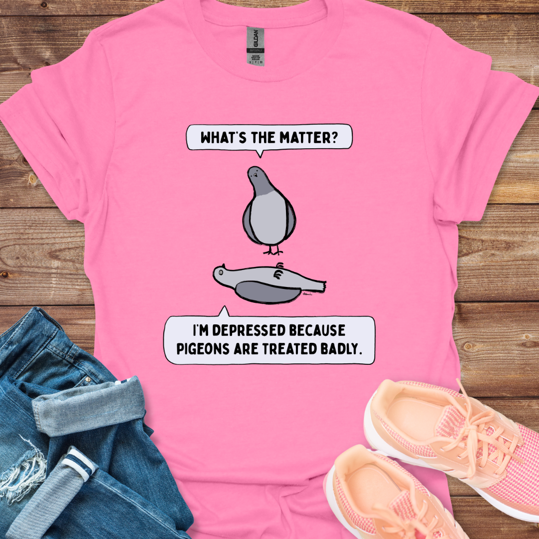 What's the Matter? Pigeon T-shirt