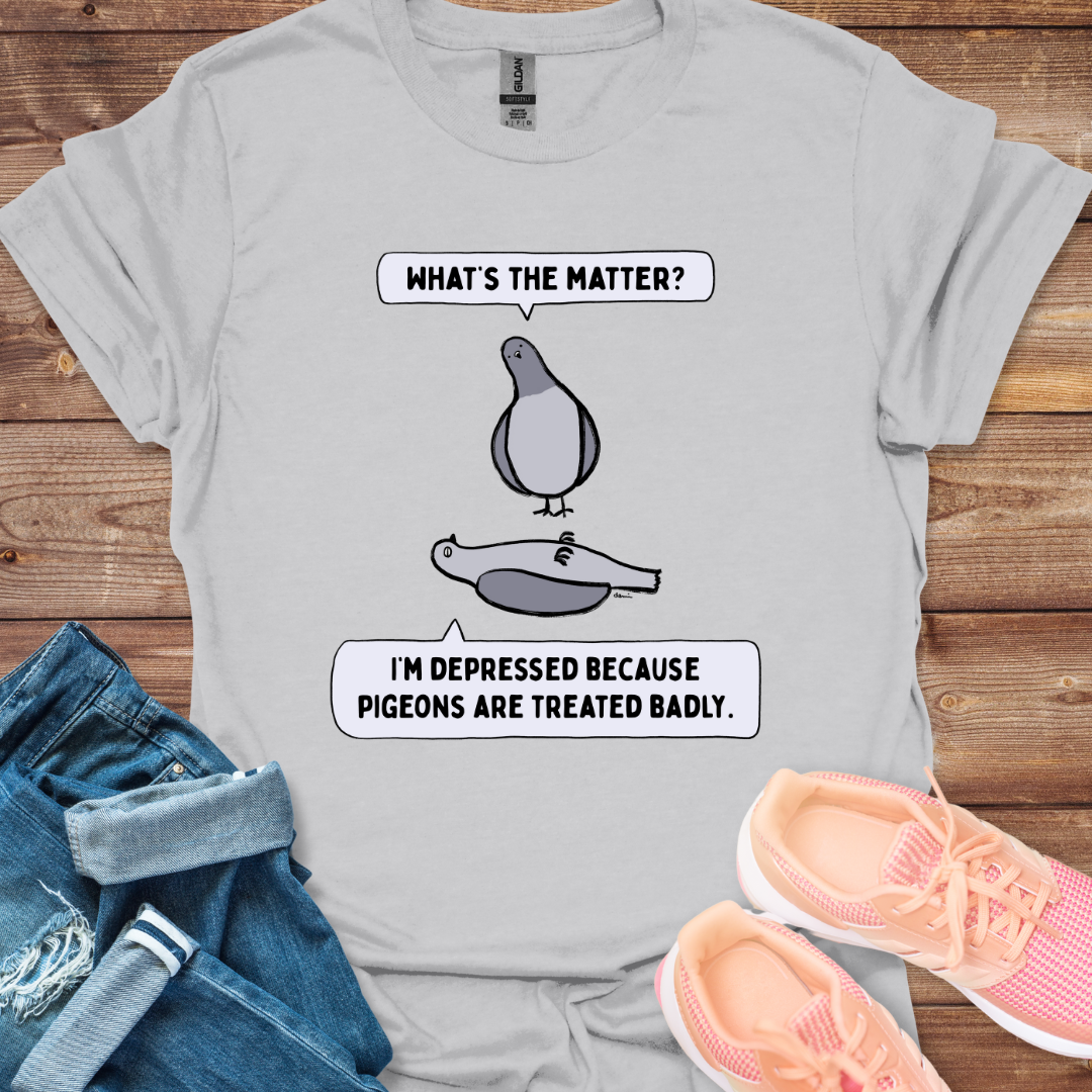 What's the Matter? Pigeon T-shirt