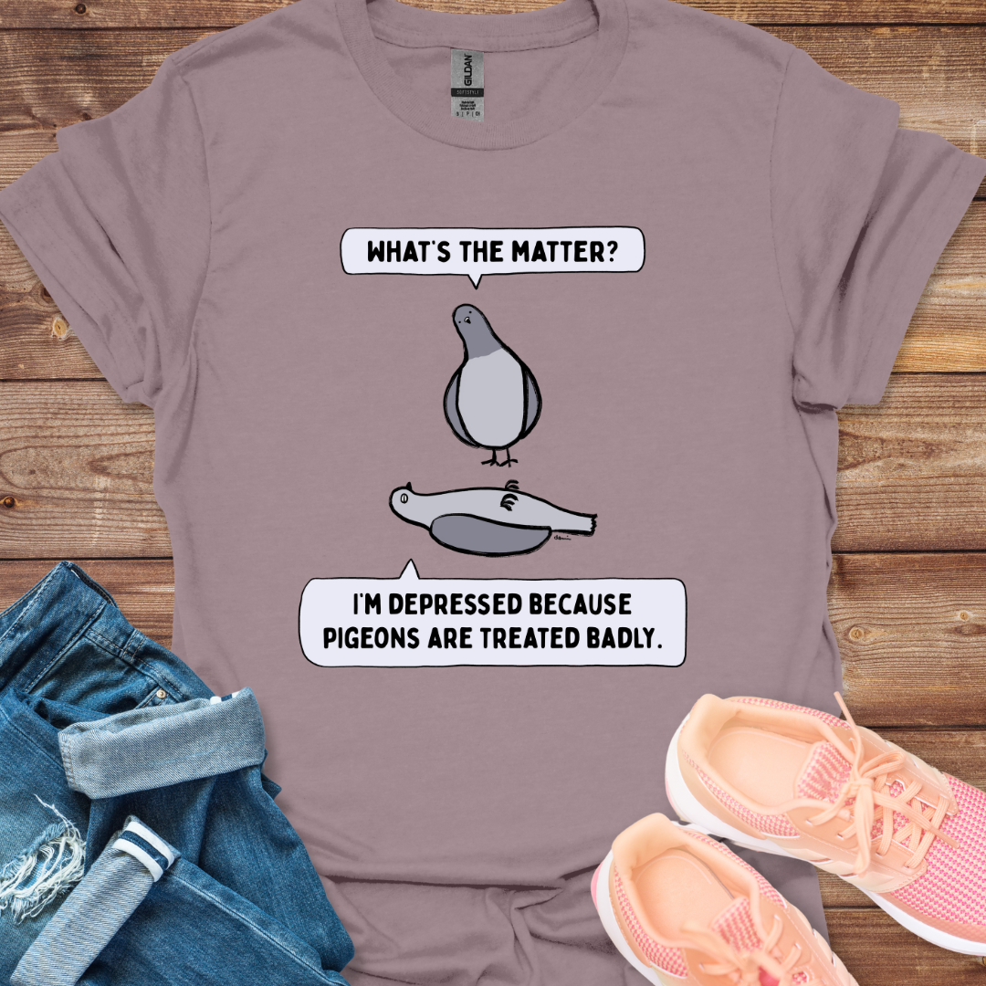 What's the Matter? Pigeon T-shirt