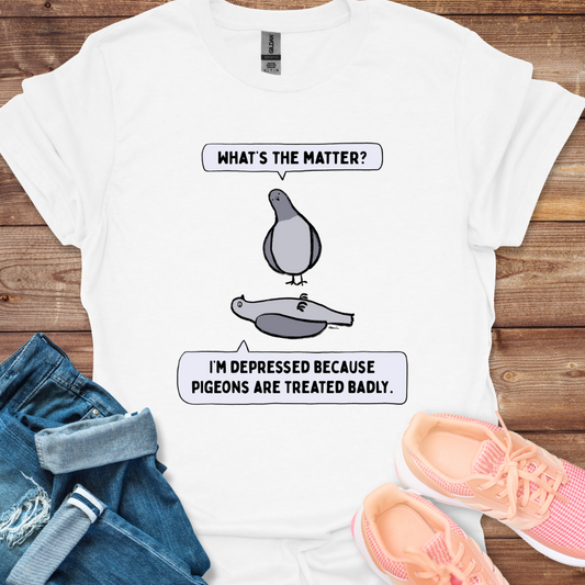 What's the Matter? Pigeon T-shirt