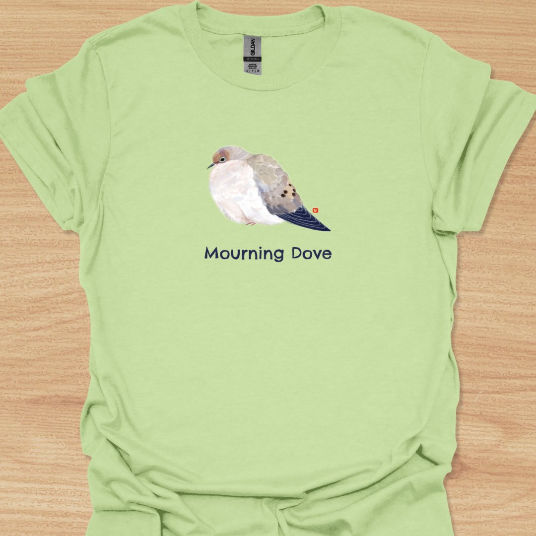 Unisex Mourning Dove Sumi-e T-Shirt