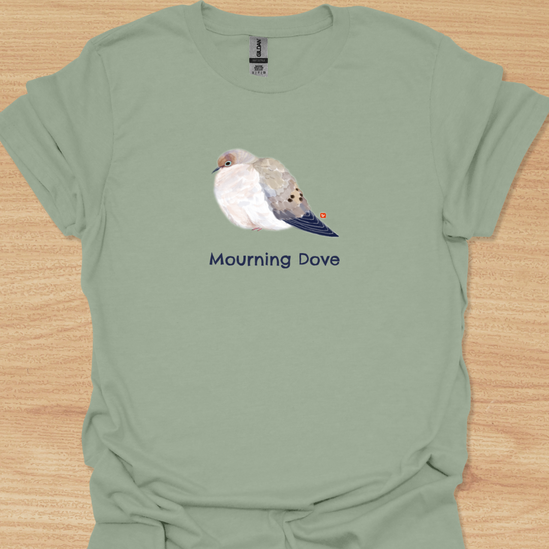 Unisex Mourning Dove Sumi-e T-Shirt