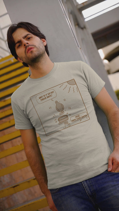 Hot Days Mourning Dove T-shirt